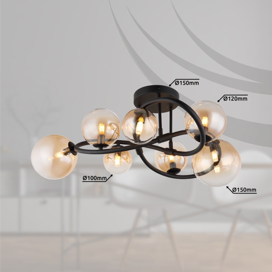 Globo - Plafonnier LED 7xG9/3,5W/230V 3000K