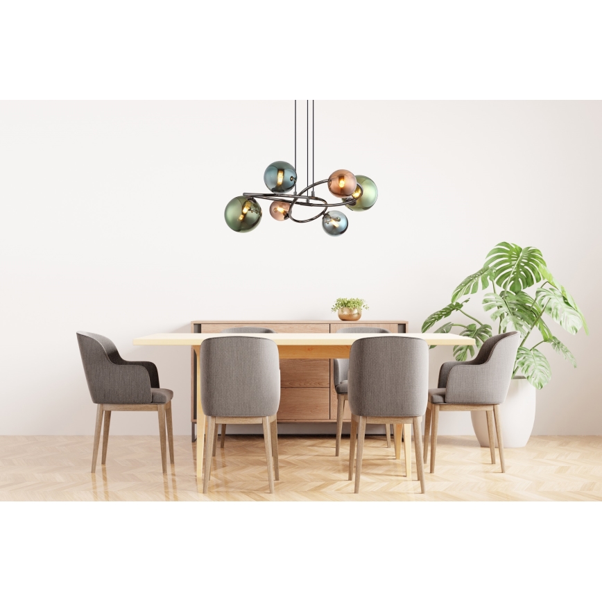 Globo - Lampadario LED a sospensione con filo 6xG9/3,5W/230V
