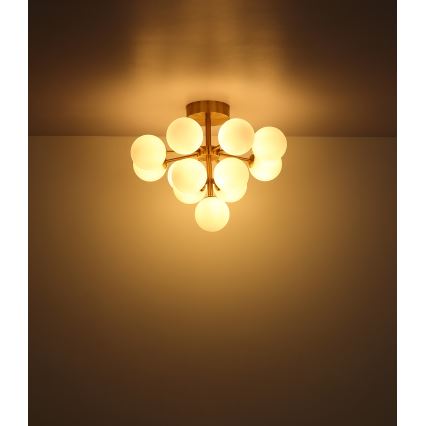 Globo - Anbauleuchte 13xG9/5W/230V d 56 cm golden