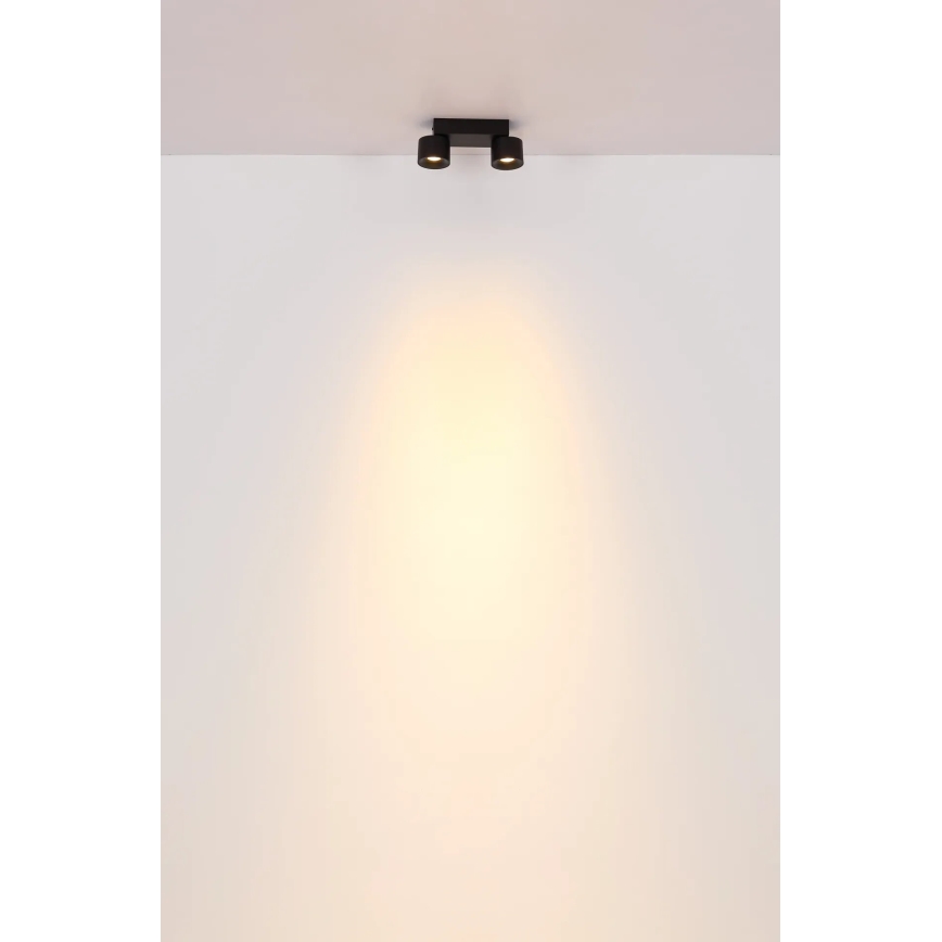 Globo - Faretto LED 2xLED/6W/230V nero