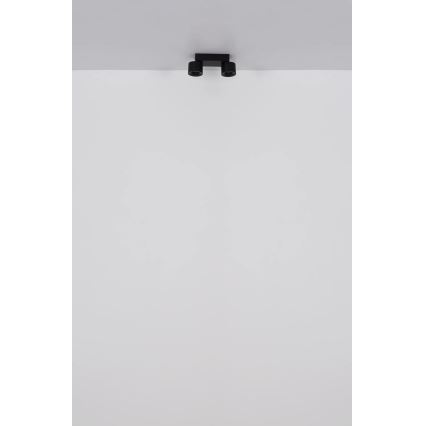 Globo - Faretto LED 2xLED/6W/230V nero