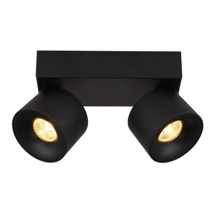 Globo - Faretto LED 2xLED/6W/230V nero
