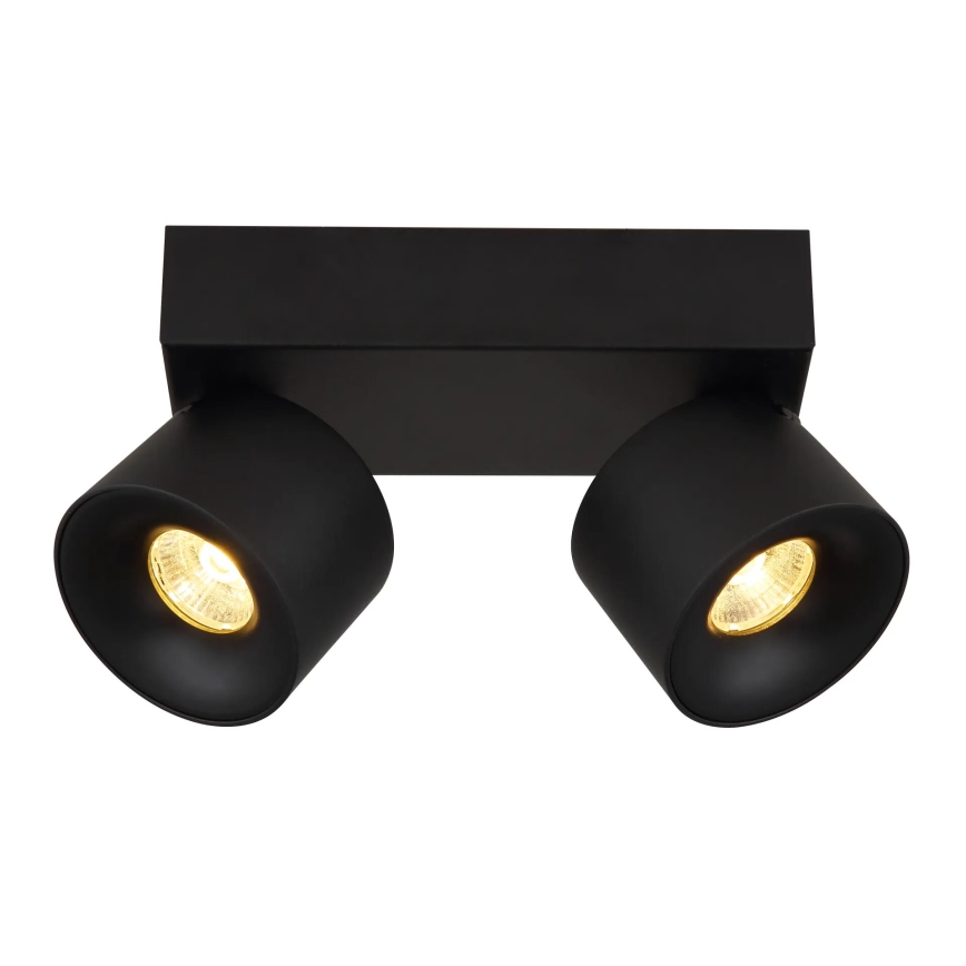 Globo - Faretto LED 2xLED/6W/230V nero