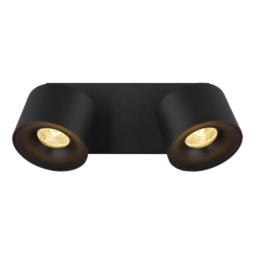 Globo - Faretto LED 2xLED/6W/230V nero