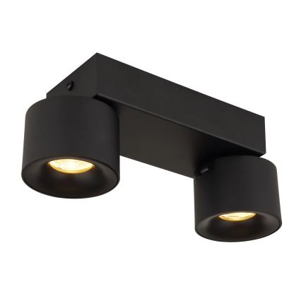 Globo - Faretto LED 2xLED/6W/230V nero