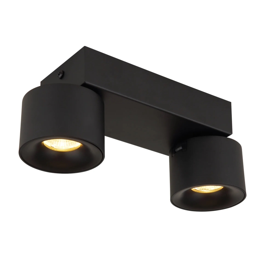 Globo - Spot 2xLED/6W/230V noir