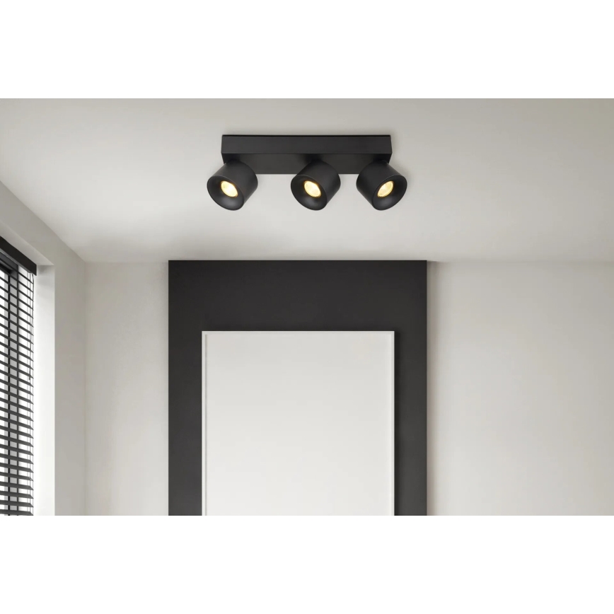 Globo - Faretto LED 3xLED/6W/230V nero