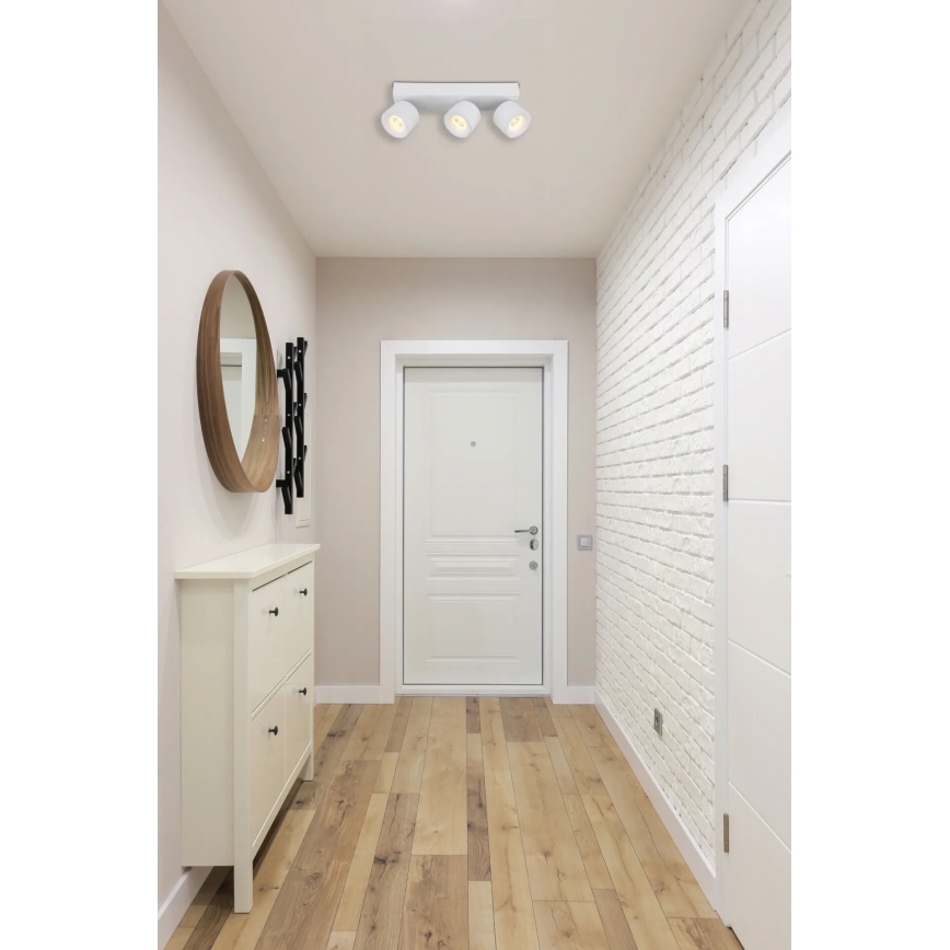Globo - Faretto LED 3xLED/6W/230V bianco