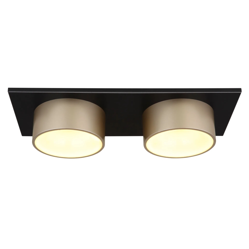 Globo - LED Deckenleuchte LED/24W/230V 3000K 46x20 cm Messing