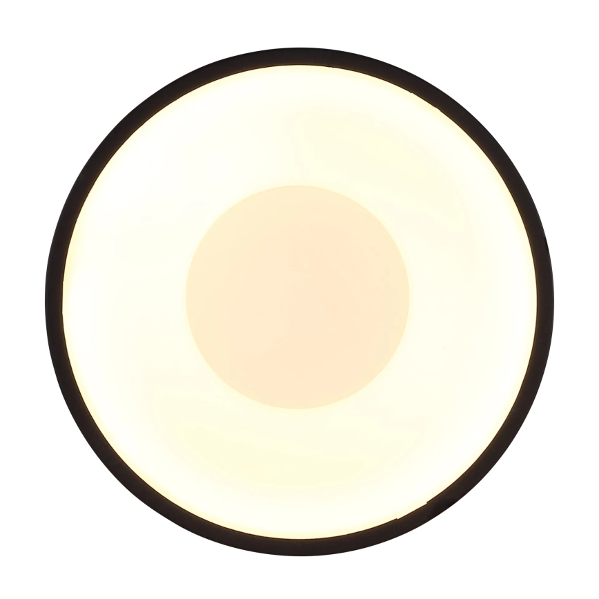 Globo - Plafoniera LED/12W/230V 3000K Ø 15 cm, nero