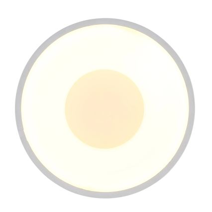 Globo - LED Deckenleuchte LED/12W/230V 3000K Ø 15 cm weiß
