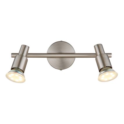 Globo - LED-Strahler 2xGU10/3W/230V