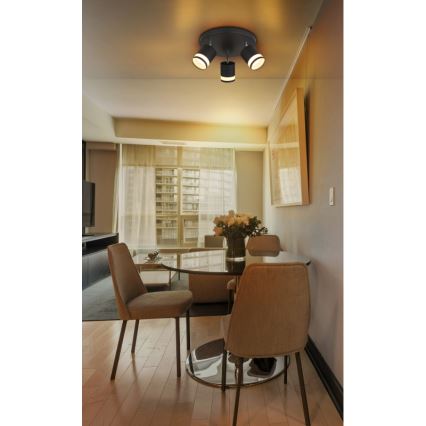 Globo - LED-Strahler 3xGX53/7W/230V 3000K
