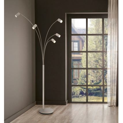 Globo - Stehleuchte 5xGU10/35W/230V beige