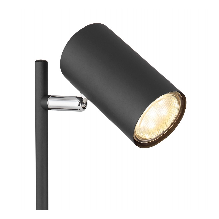 Globo - Lampe de table 1xGU10/5W/230V noir