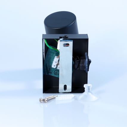 Globo - Spot mural 1xGU10/25W/230V noir