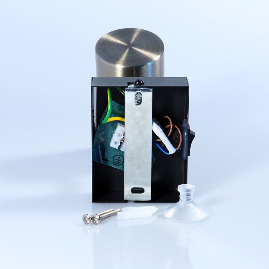 Globo - Wandleuchte Spot 1xGU10/25W/230V Schwarz/Messing