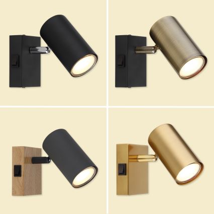 Globo - Faretto da parete 1xGU10/25W/230V bianco