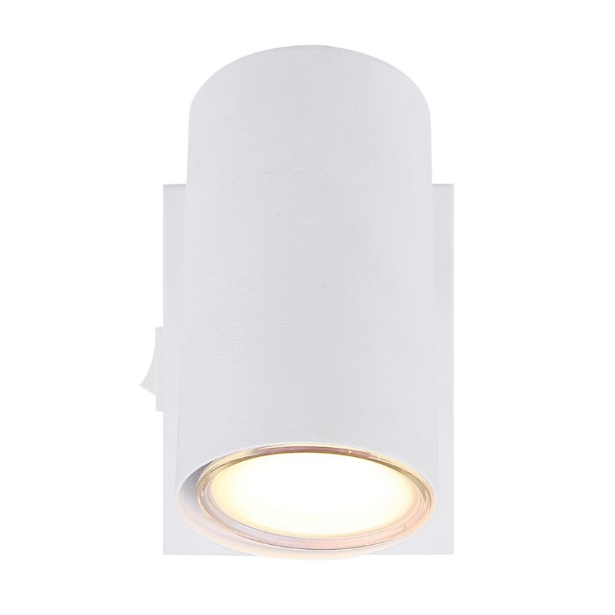 Globo - Faretto da parete 1xGU10/25W/230V bianco