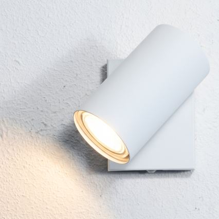 Globo - Spot mural 1xGU10/25W/230V blanc