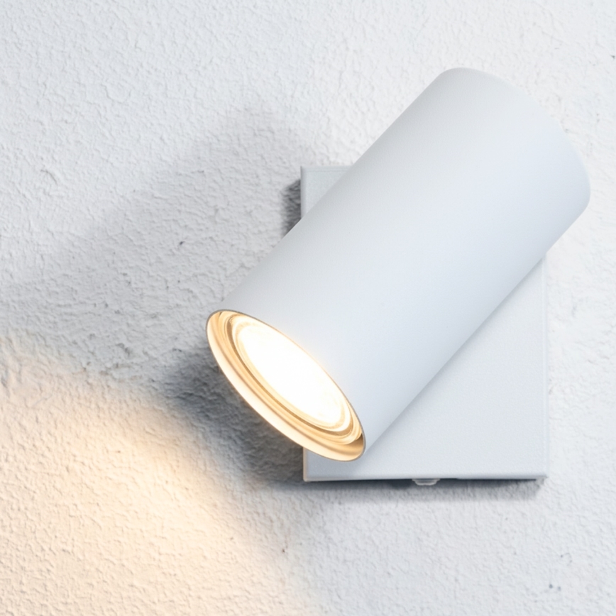 Globo - Spot mural 1xGU10/25W/230V blanc