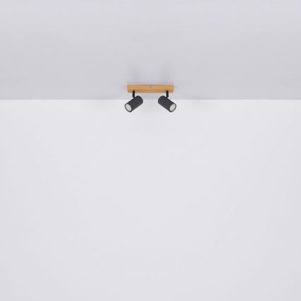 Globo - Strahler 2xGU10/35W/230V grau/braun