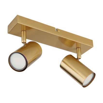 Globo - Spot 2xGU10/35W/230V doré