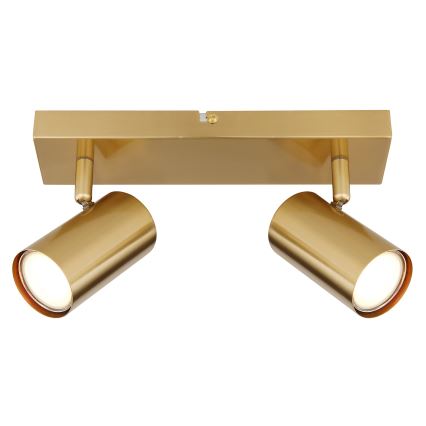 Globo - Strahler 2xGU10/35W/230V golden