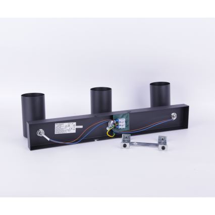 Globo - Deckenstrahler 3xGU10/35W/230V Schwarz