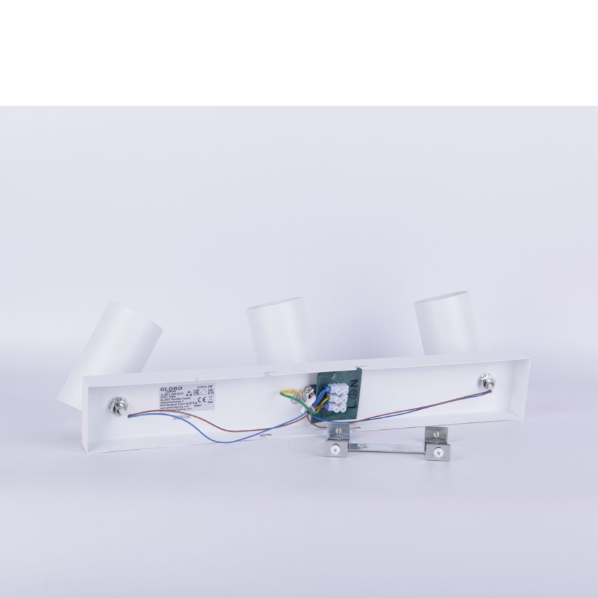 Globo - Faretto 3xGU10/35W/230V bianco