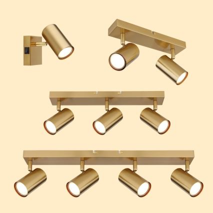 Globo - Spot 4xGU10/35W/230V doré