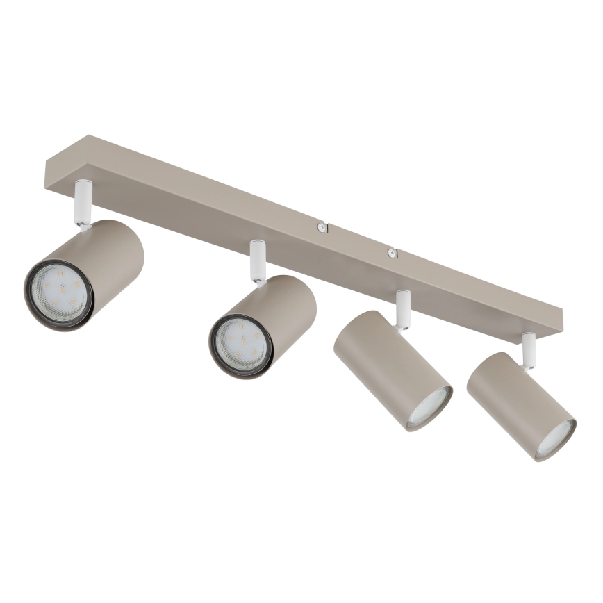 Globo - Plafoniera con 4 faretti GU10/35W/230V beige