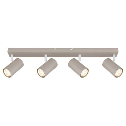 Globo - Plafoniera con 4 faretti GU10/35W/230V beige
