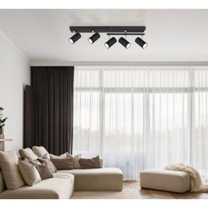 Globo - Strahler 5xGU10/35W/230V schwarz