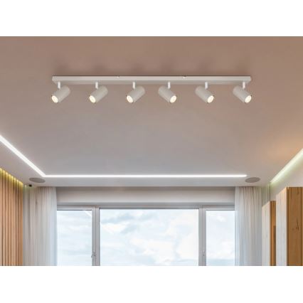 Globo - Deckenspot 6xGU10/35W/230V beige