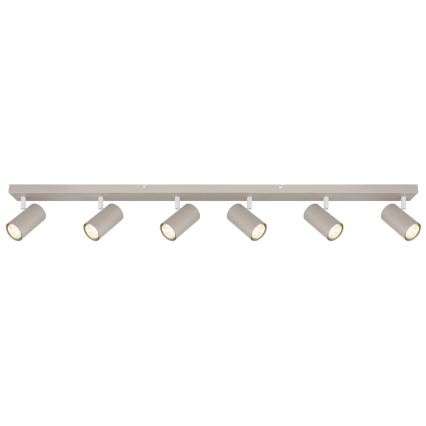 Globo - Deckenspot 6xGU10/35W/230V beige