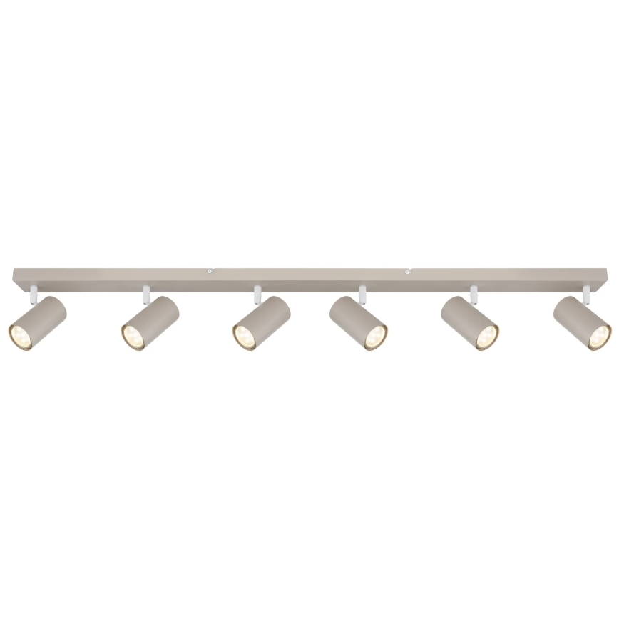 Globo - Deckenspot 6xGU10/35W/230V beige