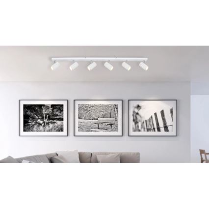 Globo - Faretto 6xGU10/35W/230V bianco