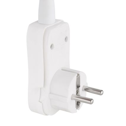 Globo - Applique a spot da parete con spina 1xGU10/35W/230V bianco
