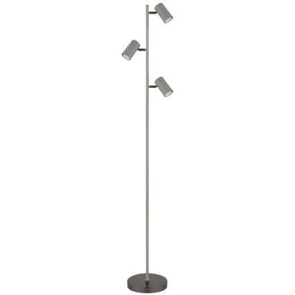 Globo - Lampadaire 3xGU10/5W/230V gris