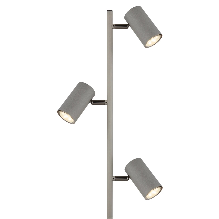 Globo - Lampadaire 3xGU10/5W/230V gris