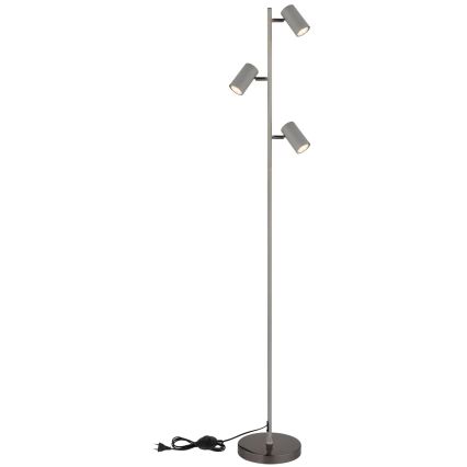 Globo - Lampadaire 3xGU10/5W/230V gris