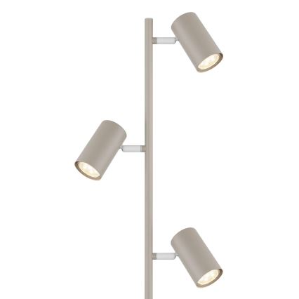 Globo - Lampadaire 3xGU10/5W/230V beige