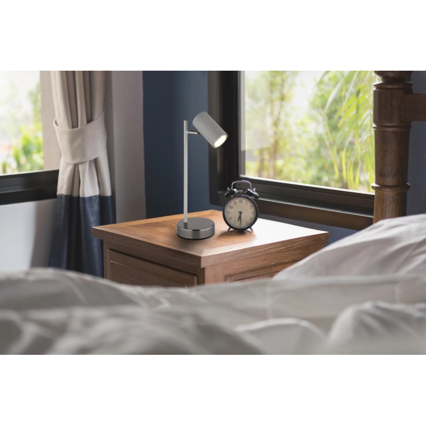Globo - Lampada da tavolo 1xGU10/5W/230V grigio/antracite
