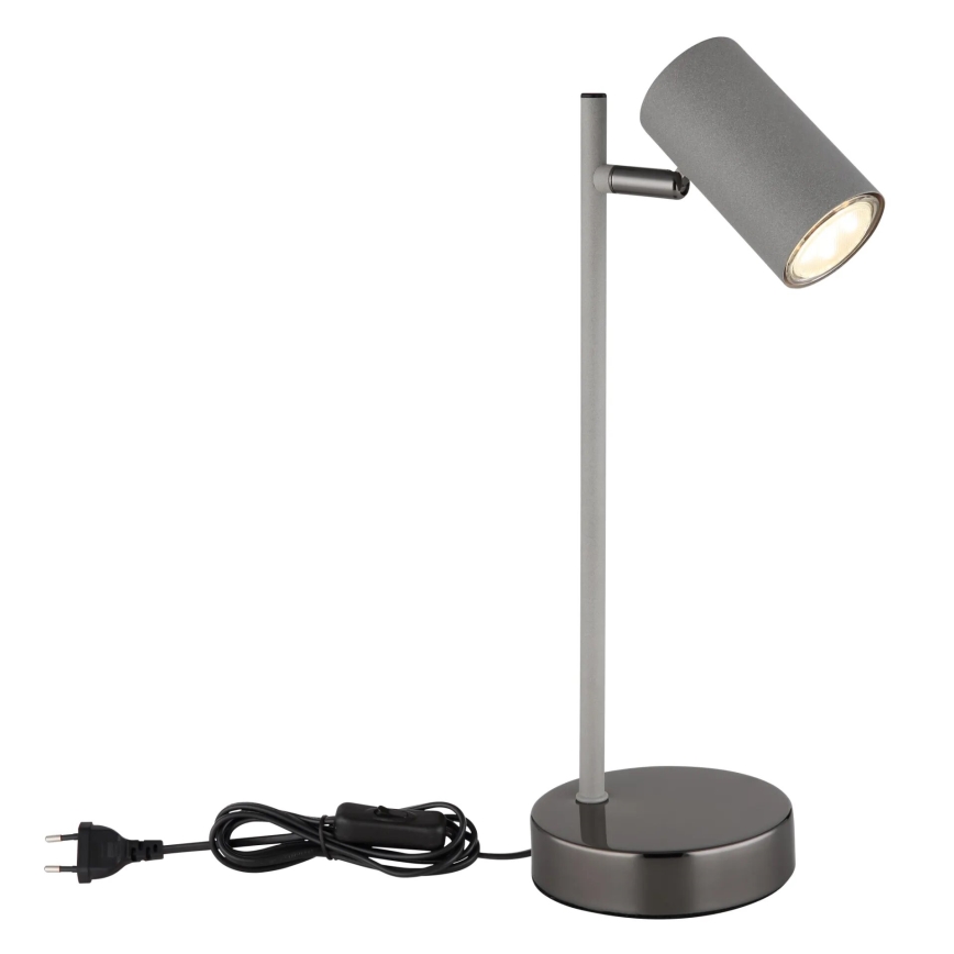 Globo - Lampada da tavolo 1xGU10/5W/230V grigio/antracite
