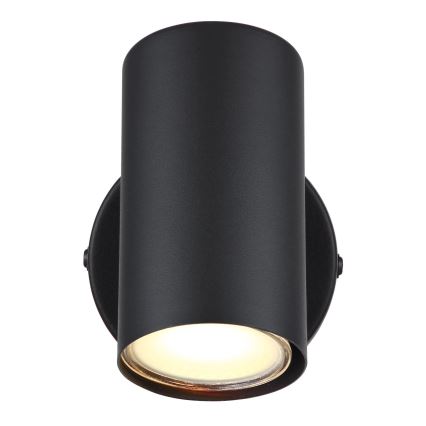 Globo - Faretto da parete 1xGU10/25W/230V nero