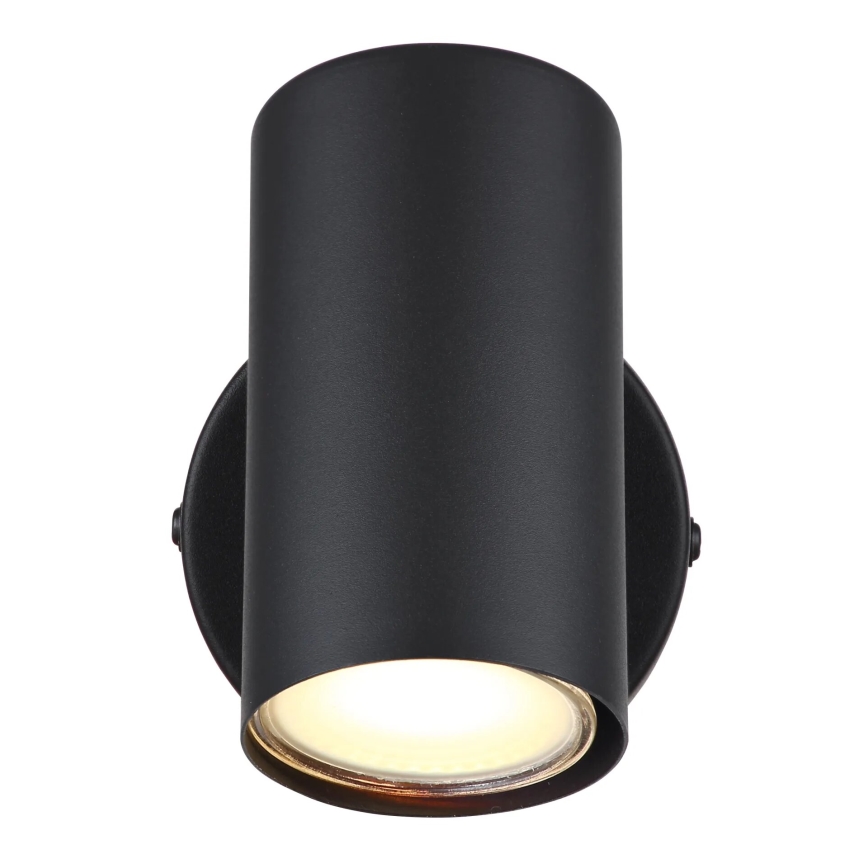 Globo - Spot mural 1xGU10/25W/230V noir