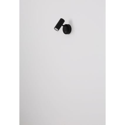 Globo - Faretto da parete ricaricabile dimmerabile LED/0,4W/3,7V 1800 mAh nero