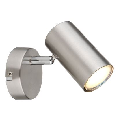 Globo - Faretto da parete 1xGU10/25W/230V cromo opaco