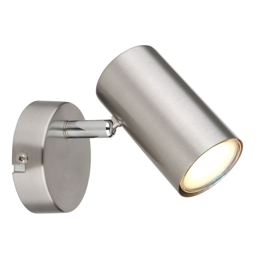 Globo - Faretto da parete 1xGU10/25W/230V cromo opaco